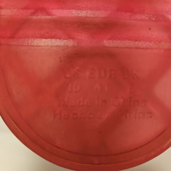 ALDO Hot Pink Jelly Slipons  sz 10 - Picture 6 of 7